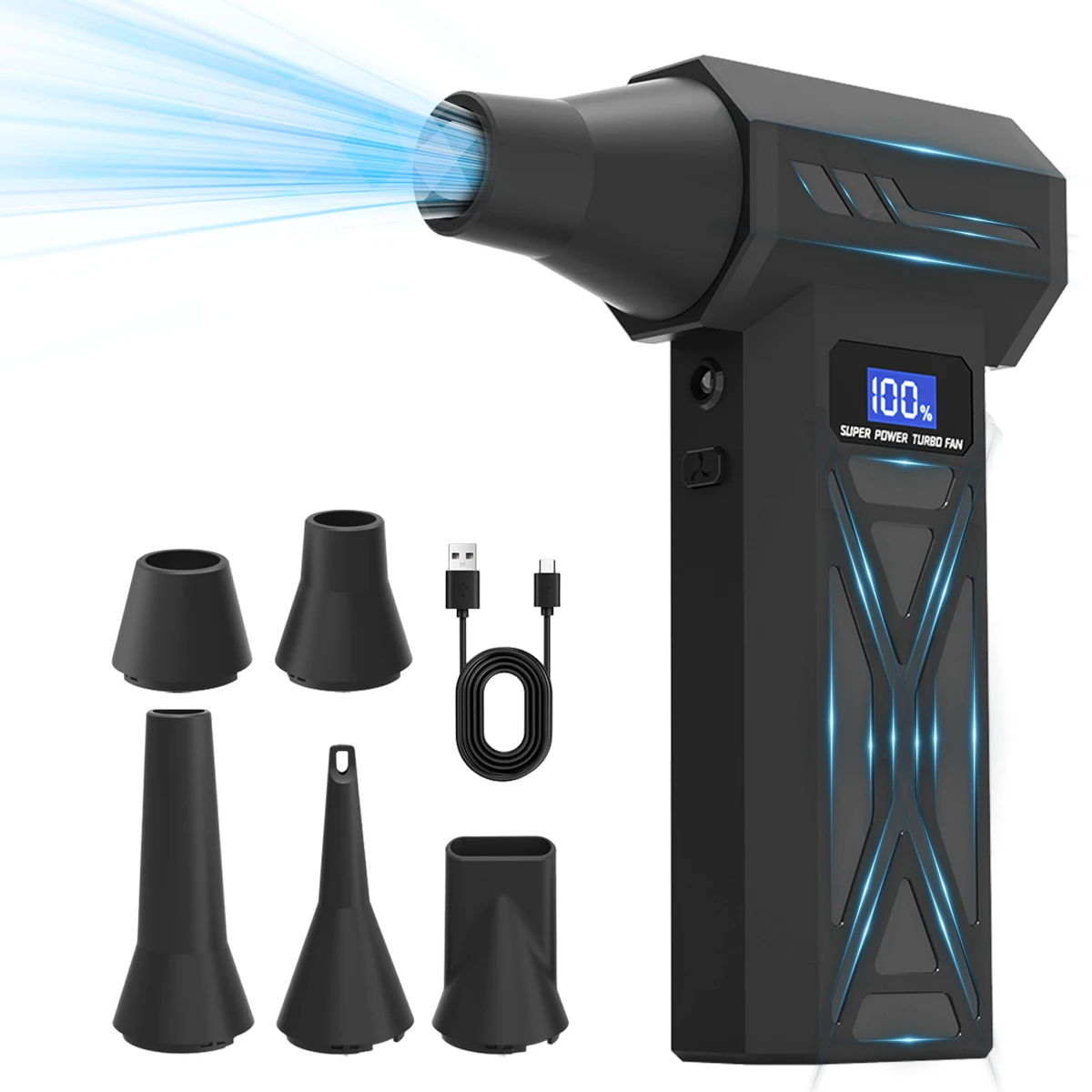 Dryer Car Blower - เครื่องเป่าลมรุ่นใหม่ P70 ความเร็ว 110000 รอบต่อนาที ปรับได้