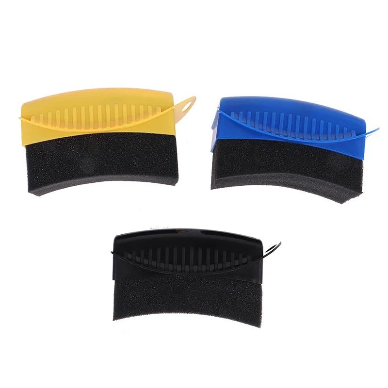 Wax Applicator Pad - ฝาปิดตัวเลือก PP ล้อรถขัดแว็กซ์ฟองน้ําแปรงซักผ้าทําความสะอาดยาง Contour Dressing Applicator