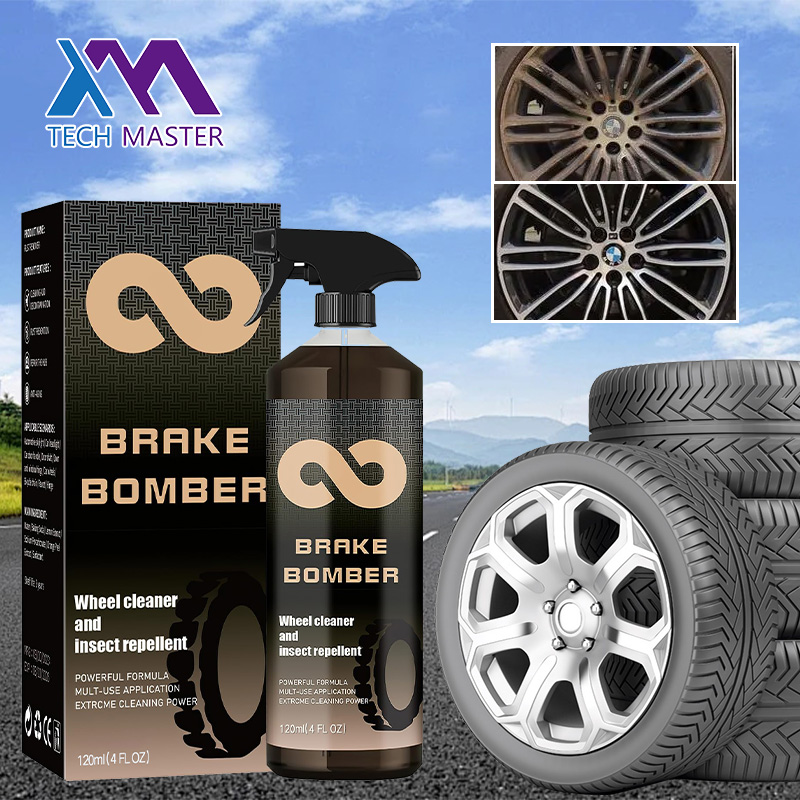 Wheel Cleaner Alloy - 120ML เบรค BOMBER รถ HUB ล้อยางทําความสะอาดที่มีประสิทธิภาพเบรคแผ่นทําความสะอาดรถยนต์
