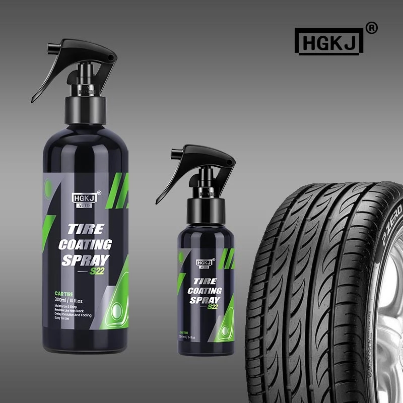 Tire Shine Spray Sealant - สเปรย์เคลือบยางรถยนต์ 2026 Hot Tyre Gloss ป้องกันน้ำ