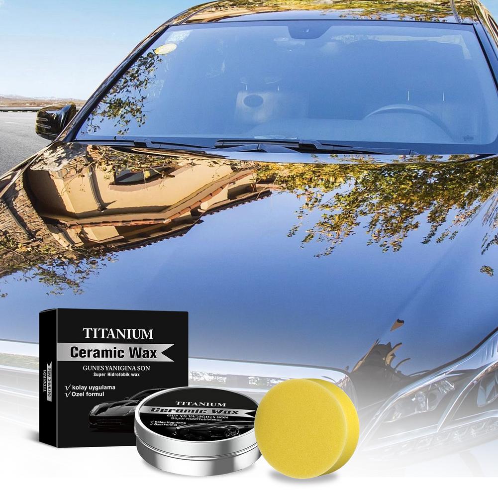 Car Wax Ceramic Coating - Car Scratch Repair Wax ไทเทเนียมเซรามิคครีมรถผลิตภัณฑ์ Care