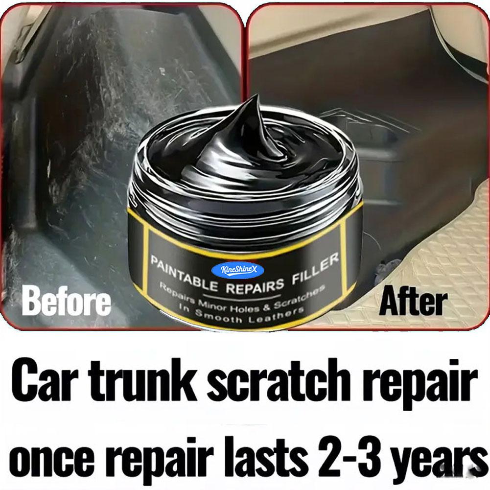 Leather Cleaner Interior - ครีมซ่อมแซมพวงมาลัยรถยนต์ ครีมซ่อมแซมหนังและพลาสติก กำจัดรอยขีดข่วน ขจัดคราบออกซิเดชัน น้ำยาทำความสะอาดภายในรถยนต์ ซ่อมแซมหนัง
