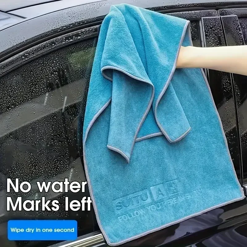 Microfiber Towel Detailing - ใหม่ผ้าเช็ดตัวล้างรถล้าง High-end ผ้าขนหนูไมโครไฟเบอร์ทําความสะอาดผ้า Hemming Car Care