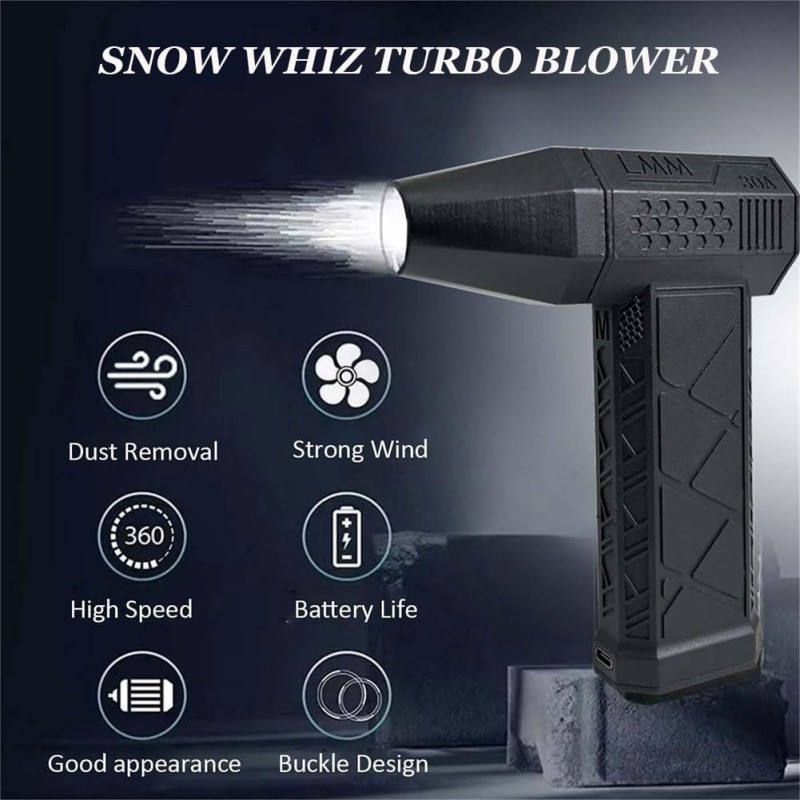 Dryer Car Blower - เครื่องเป่าลมเทอร์โบเจ็ท 130000 รอบต่อนาที เครื่องเป่าลมแรง มอเตอร์ไร้แปรงถ่าน พัดลมเทอร์โบ