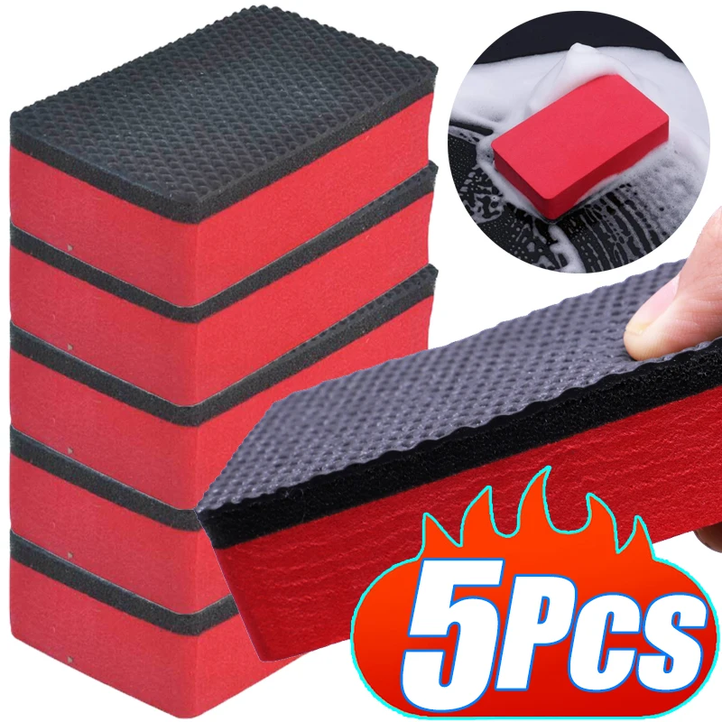 Clay Bar Lubricant - 1/2/5Pcs Car Magic Clay Bar Pad