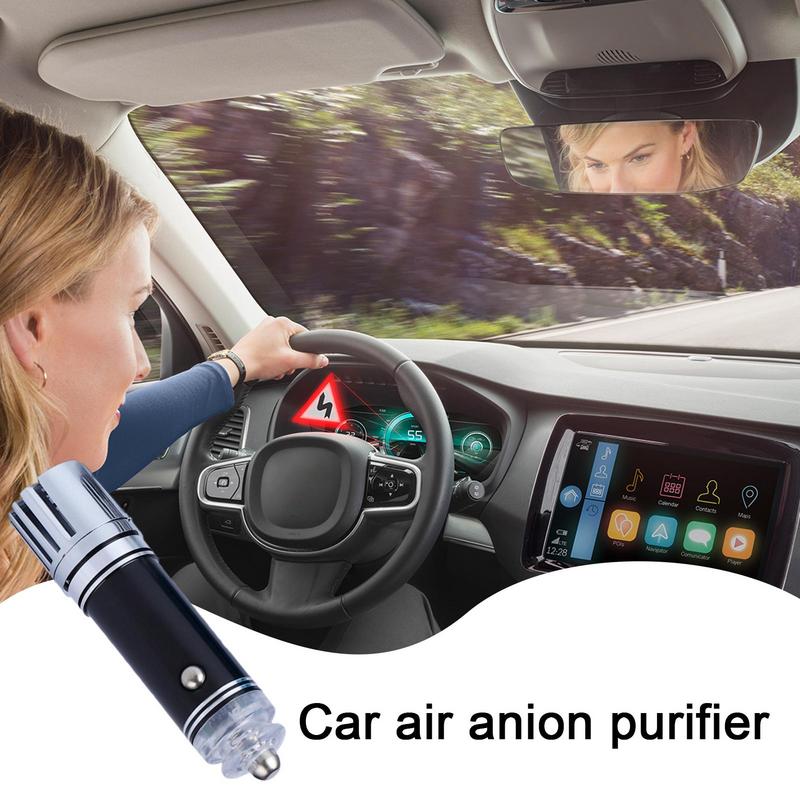 Odor Eliminator Car - เครื่องกำจัดกลิ่นไอออไนเซอร์เครื่องกรองอากาศรถเครื่องกำจัดกลิ่นขนาดเล็กเครื่องกำจัดอากาศในรถยนต์เครื่องกำจัดกลิ่นอันทรงพลังอุปกรณ์เสริมรถยนต์ต่อต้านควันที่เหมาะสม
