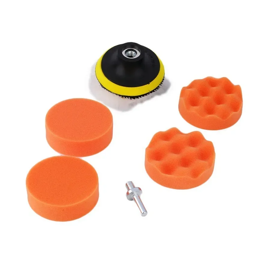 Polish Pad Set Buffer - ชุดฟองน้ำขัดเงา 3 นิ้ว 1 ชุด /