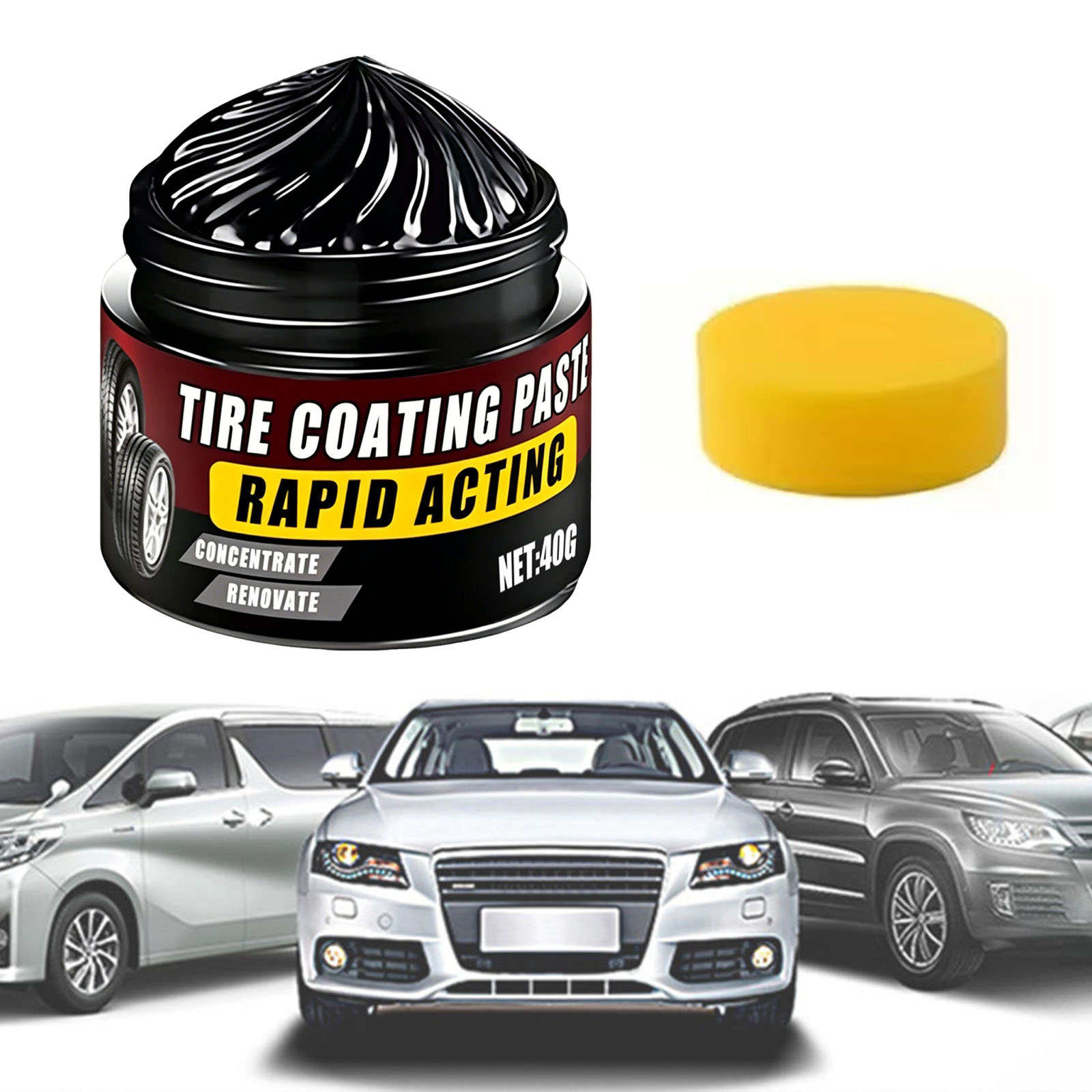 Trim Restorer Plastic - เคลือบยางรถยนต์ ป้องกันรังสียูวี ซ่อมแซมรอยขีดข่วนภายในรถยนต์ ใช้งานง่ายสำหรับการฟื้นฟูพื้นผิวพลาสติกบนแผงหน้าปัด