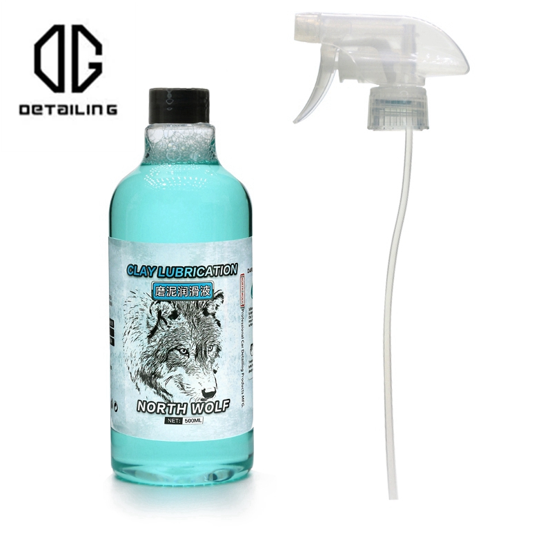 Clay Bar Lubricant - รายละเอียด 500ml Car Clay Bar น้ํามันหล่อลื่นสังเคราะห์ล้างรถน้ํามันหล่อลื่นรายละเอียด