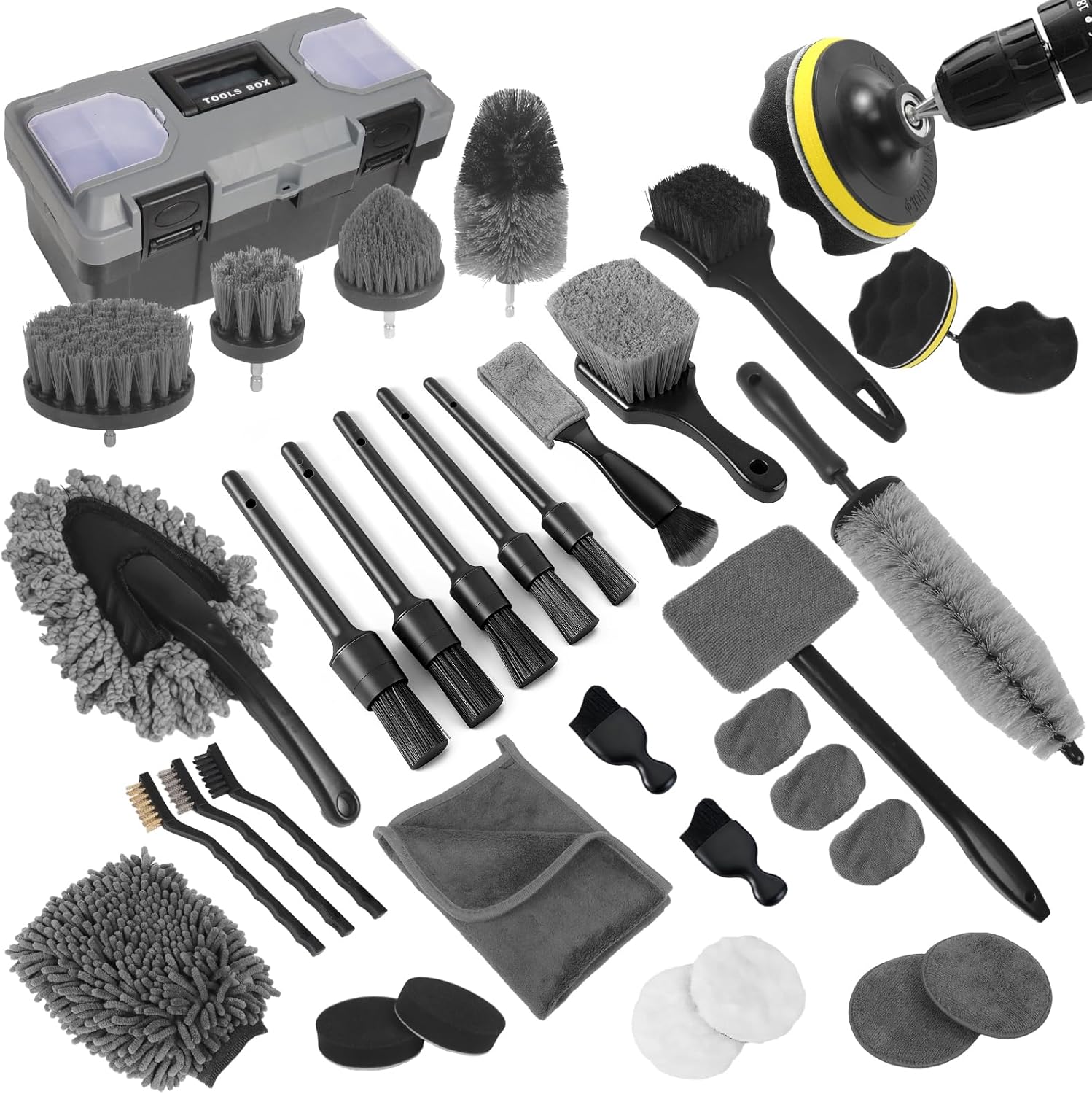 ชุดอุปกรณ์ดูแลรักษารถยนต์ 36 ช - Interior Detailing Kit บทวิจารณ์และราคา
