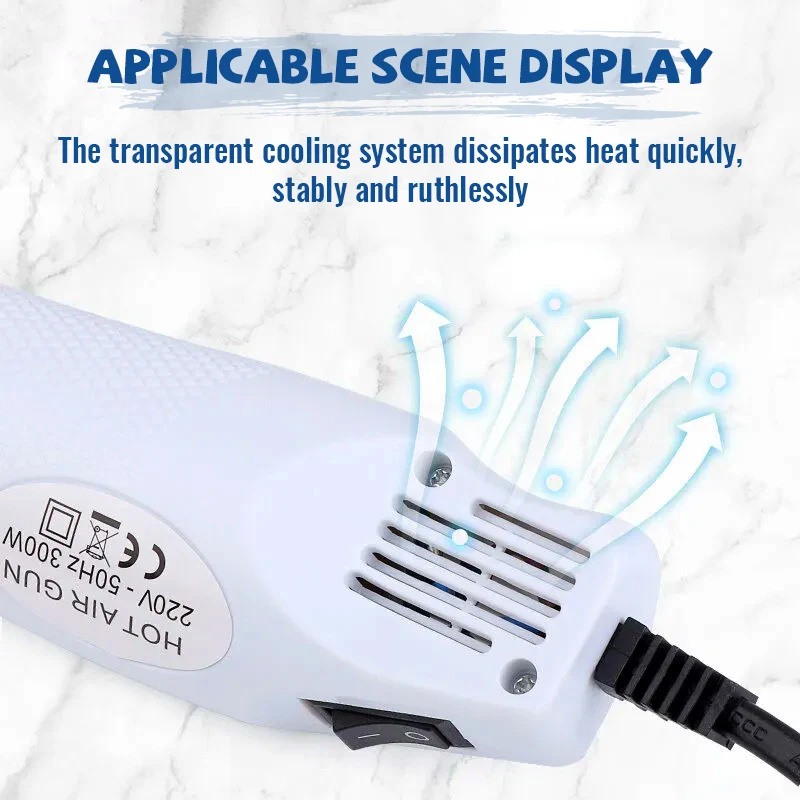 ปืนลมร้อน 220V ปืนเป่าลมร้อนสำ - Dryer Car Blower บทวิจารณ์และราคา