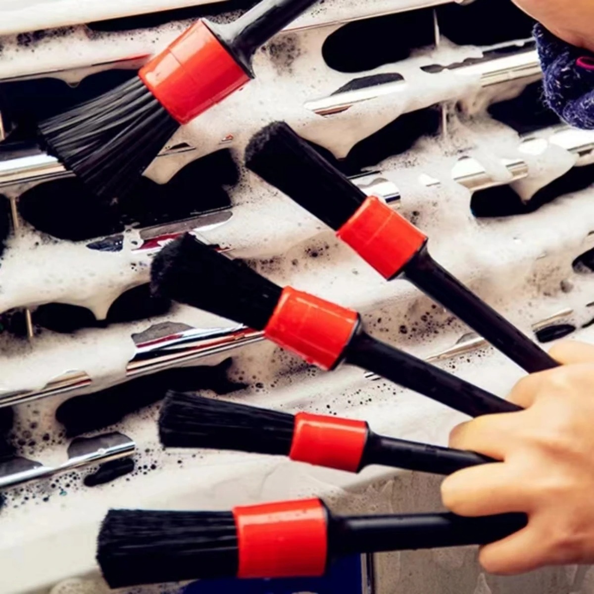 ชุดแปรงทำความสะอาดรถยนต์ 1-15  - Dirt Brush Interior บทวิจารณ์และราคา