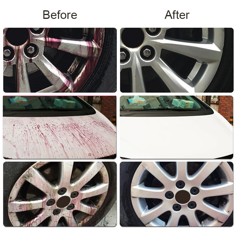50 ml/100 ml ล้อสีเหล็ก Remove - Wheel Cleaner Alloy บทวิจารณ์และราคา