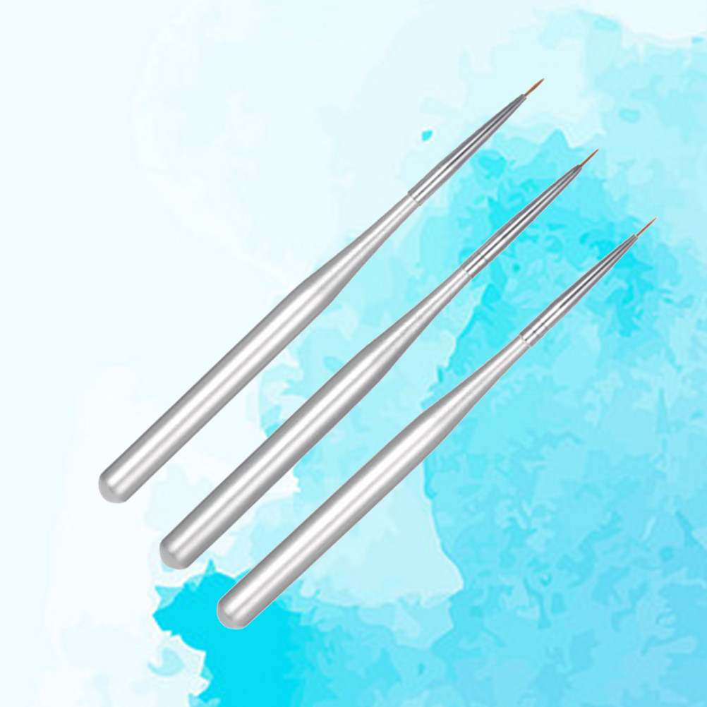 ชุดปากกาเขียนลายเล็บ 3 ชิ้น ขน - Detailing Brush Set บทวิจารณ์และราคา