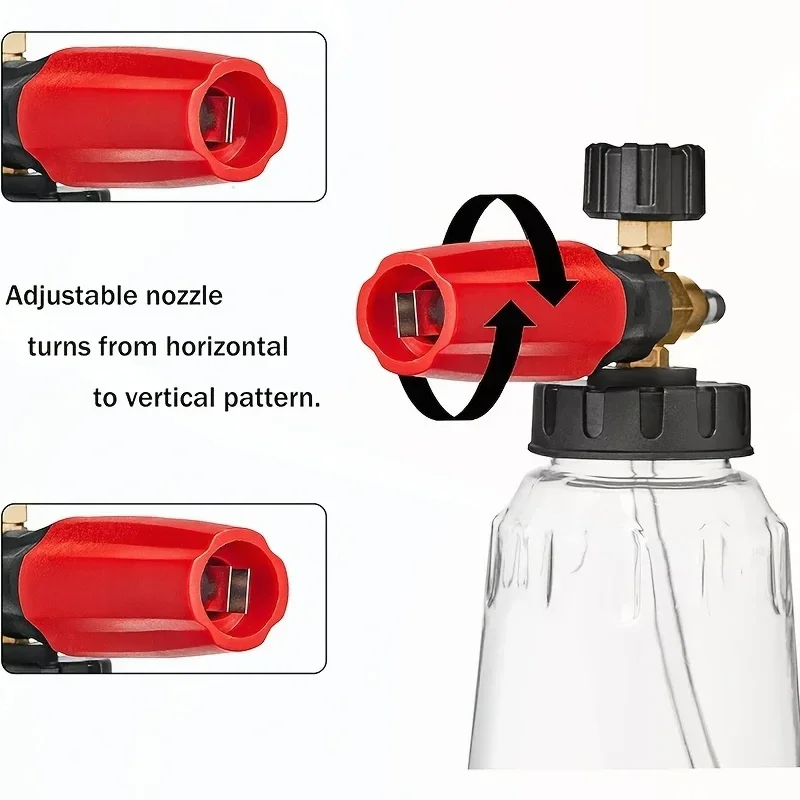 ปืนฉีดโฟมแรงดันสูง PA ปรับระดั - Pressure Washer Foam Gun บทวิจารณ์และราคา