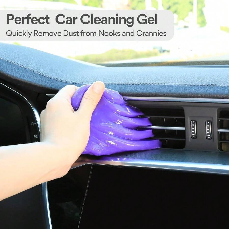เจลทำความสะอาดรถยนต์สีม่วง, น้ - Dirt Brush Interior บทวิจารณ์และราคา