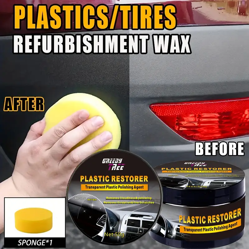 GREEDY TREE น้ำยาฟื้นฟูพลาสติก - Trim Restorer Plastic บทวิจารณ์และราคา