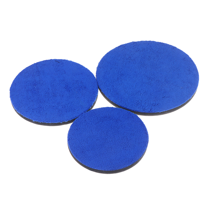 ชุดแผ่นขัดไมโครไฟเบอร์สำหรับรถ - Polish Pad Set Buffer บทวิจารณ์และราคา