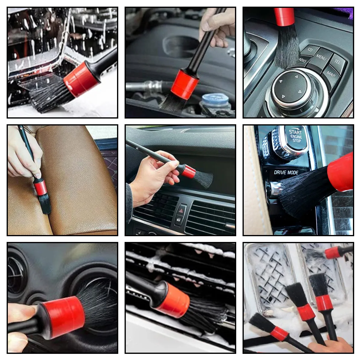 ชุดทำความสะอาดรถยนต์ 126 ชิ้น  - Dirt Brush Interior บทวิจารณ์และราคา