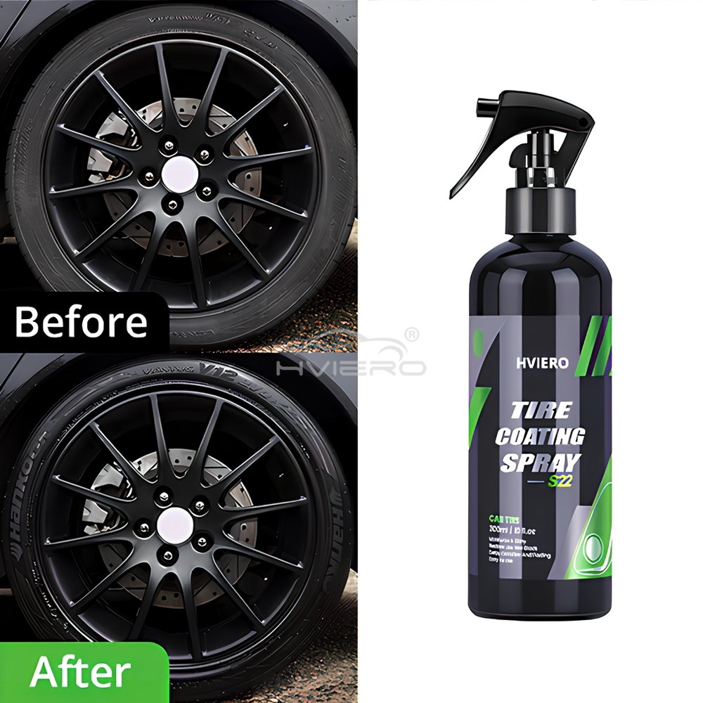 สเปรย์เคลือบเงายางรถยนต์ น้ำยา - Tire Shine Spray Sealant บทวิจารณ์และราคา