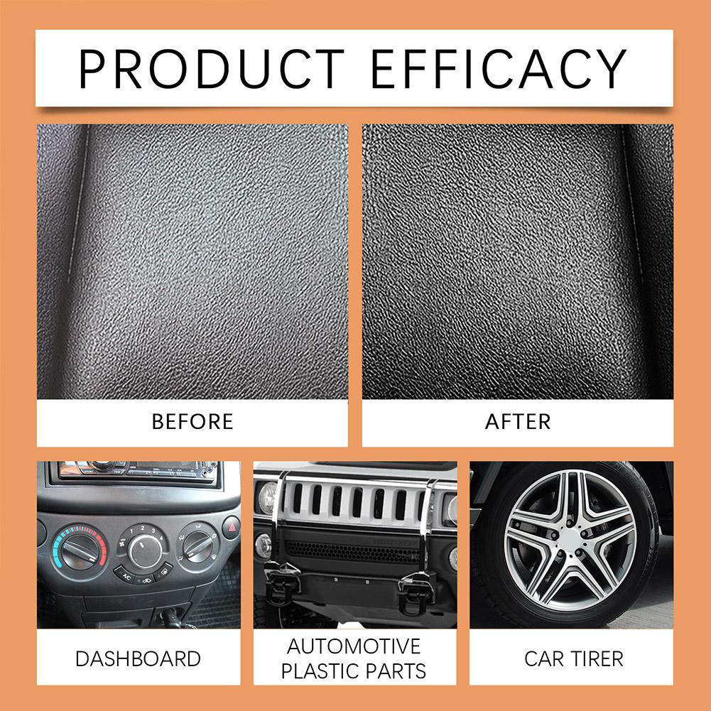 น้ำยาฟื้นฟูพลาสติกในรถยนต์ สีด - Trim Restorer Plastic บทวิจารณ์และราคา