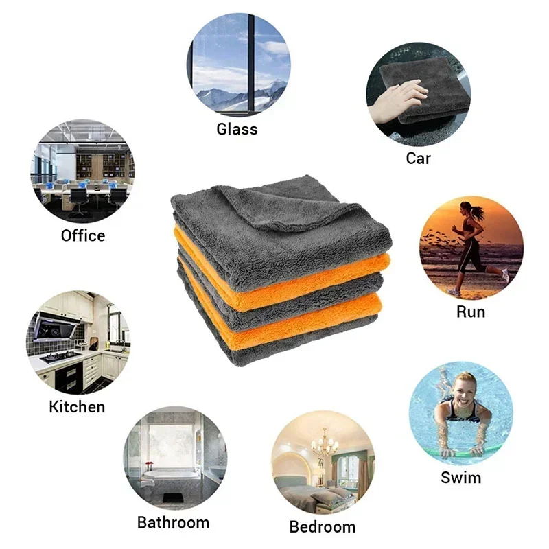 ผ้าไมโครไฟเบอร์ไร้ขอบสำหรับรถย - Microfiber Towel Detailing บทวิจารณ์และราคา