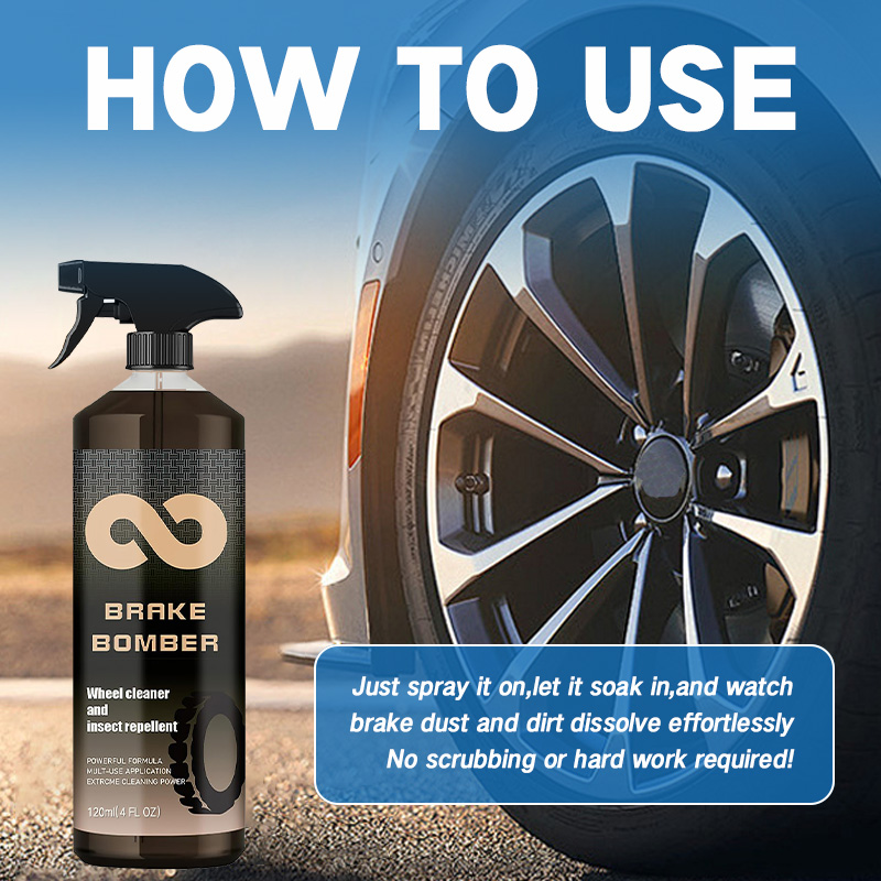 120ML เบรค BOMBER รถ HUB ล้อยา - Wheel Cleaner Alloy บทวิจารณ์และราคา