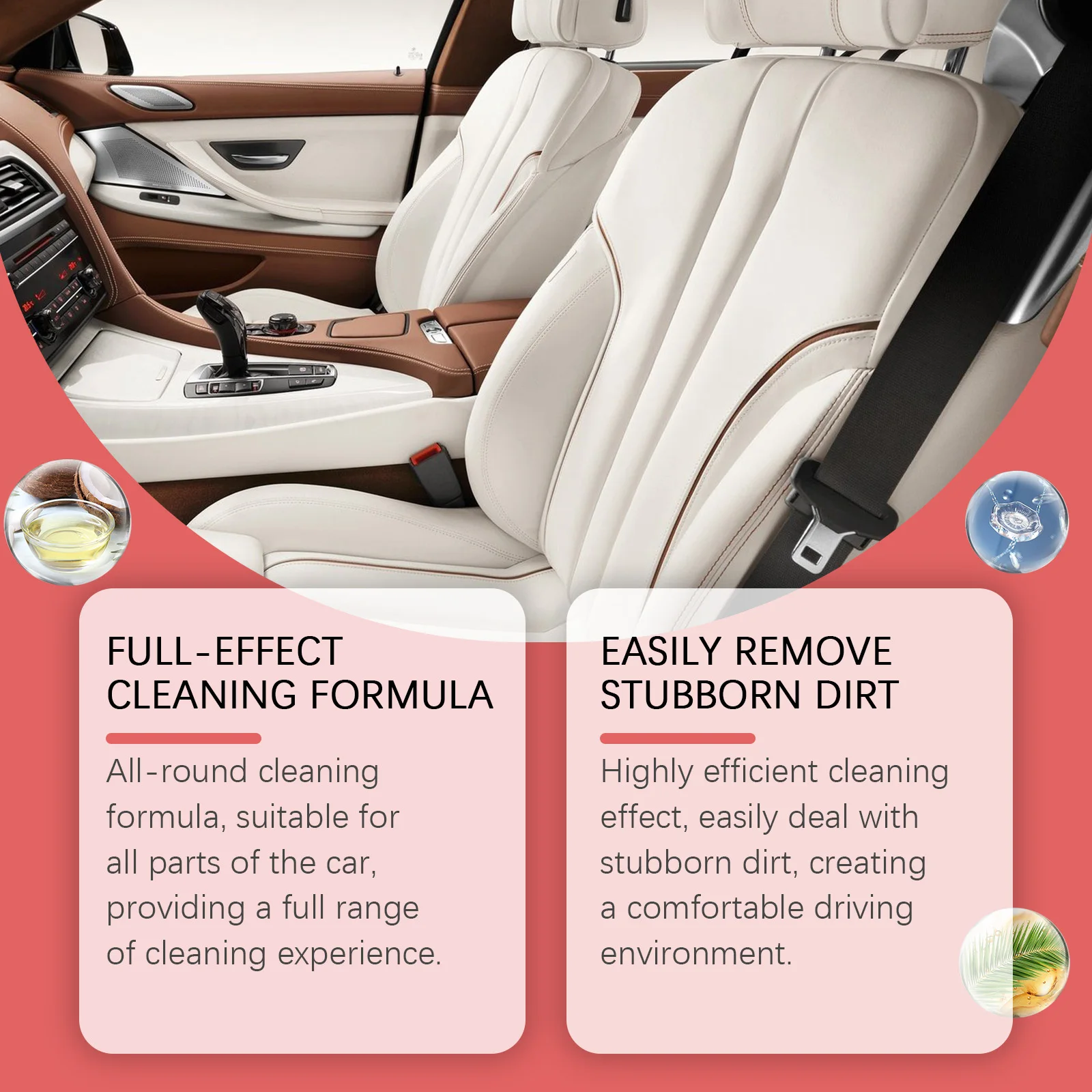 น้ำยาทำความสะอาดรถยนต์อเนกประส - Seat Cleaner Fabric บทวิจารณ์และราคา