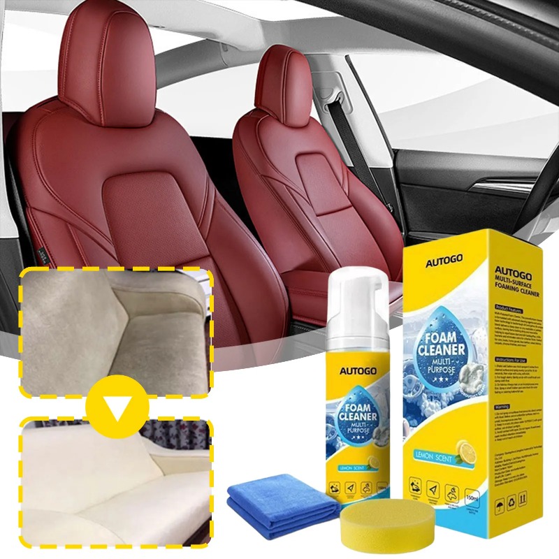 โฟมทำความสะอาดอเนกประสงค์สำหรั - Leather Cleaner Interior บทวิจารณ์และราคา