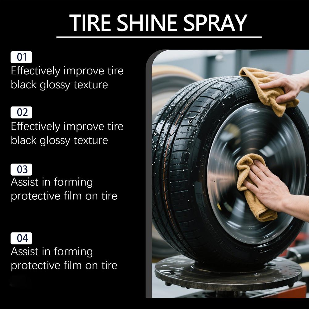สเปรย์เคลือบเงายางรถยนต์ ไฮโดร - Tire Shine Spray Sealant บทวิจารณ์และราคา