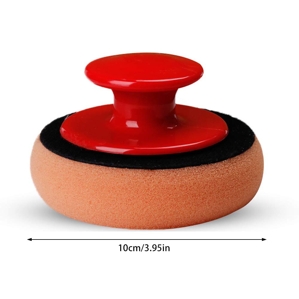 ชุดแผ่นฟองน้ำสำหรับลงแว็กซ์รถย - Wax Applicator Pad บทวิจารณ์และราคา