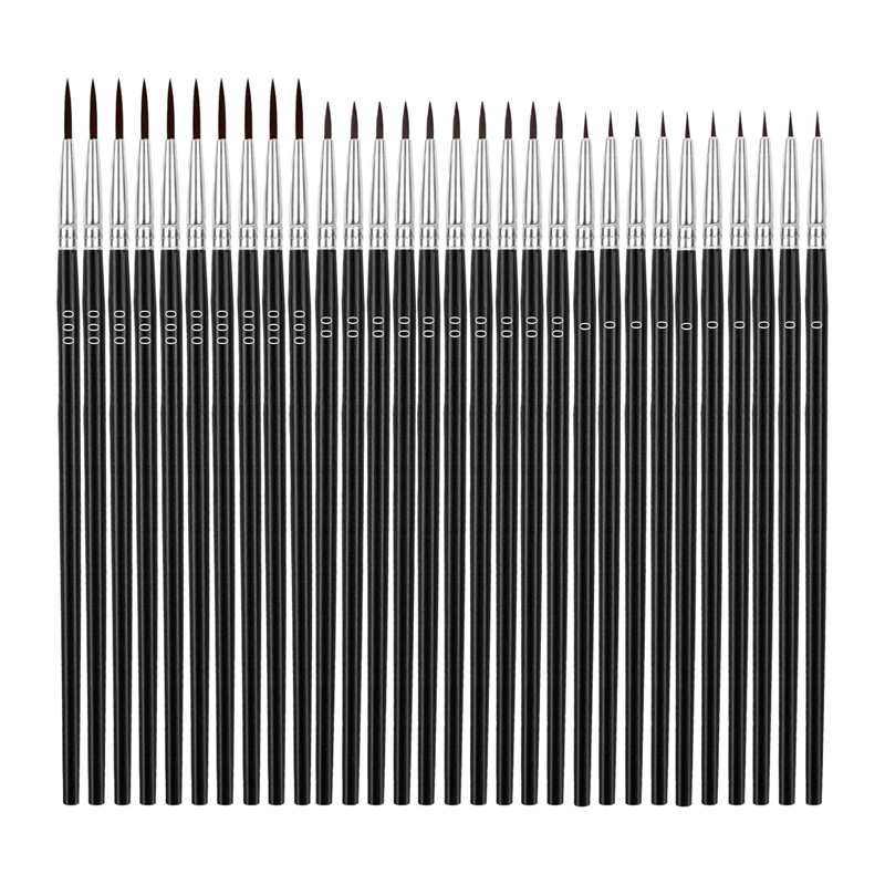 ชุดแปรงทาสีขนาดเล็ก 30 ชิ้น แป - Detailing Brush Set บทวิจารณ์และราคา