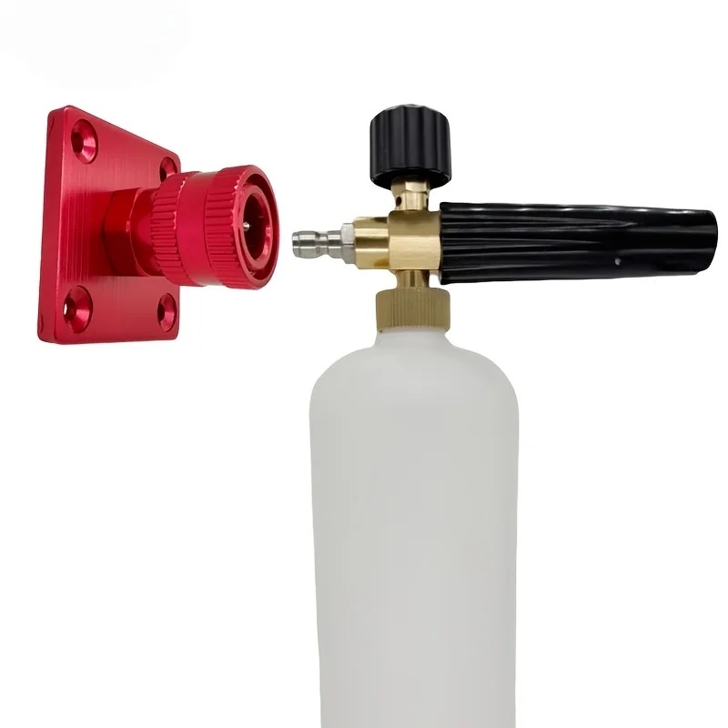 ขายึดติดผนังสำหรับปืนฉีดโฟมแบบ - Foam Cannon Car Wash บทวิจารณ์และราคา