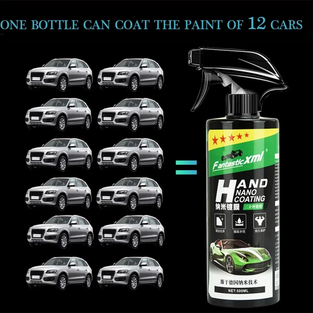 500Ml นาโนเซรามิครถเคลือบ Auto - Car Wax Ceramic Coating บทวิจารณ์และราคา