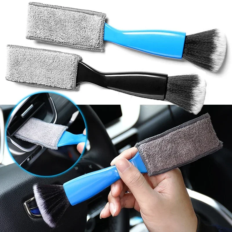 สองด้านเครื่องปรับอากาศรถยนต์  - Car Cleaning Brush บทวิจารณ์และราคา
