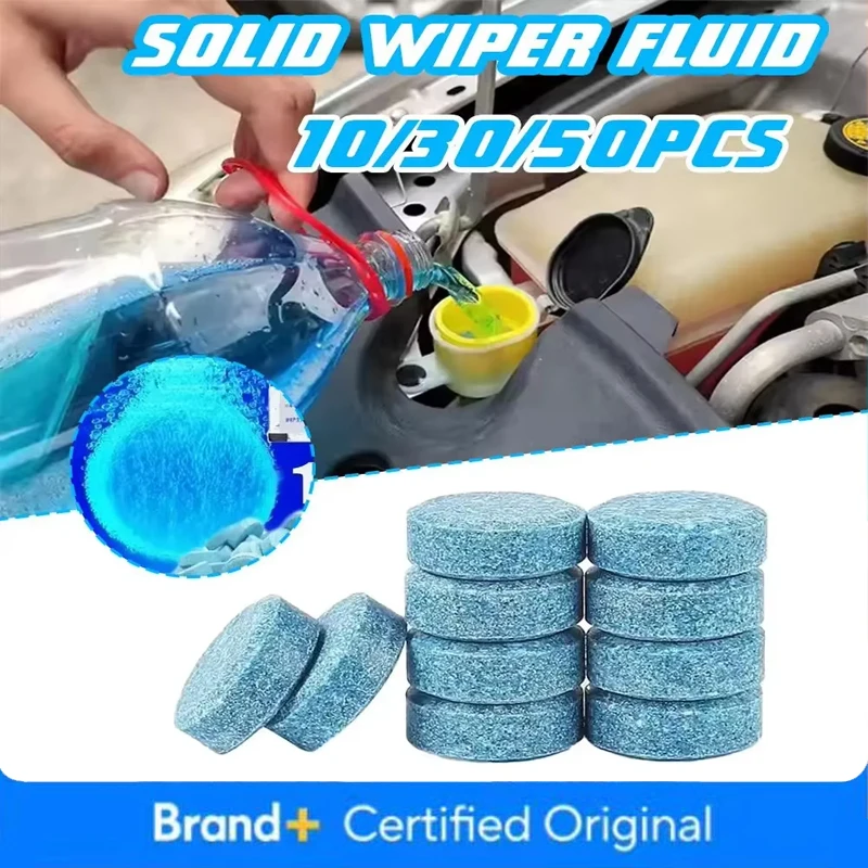 เม็ดฟู่ทำความสะอาดรถยนต์สูตรเข - Glass Cleaner Streak บทวิจารณ์และราคา