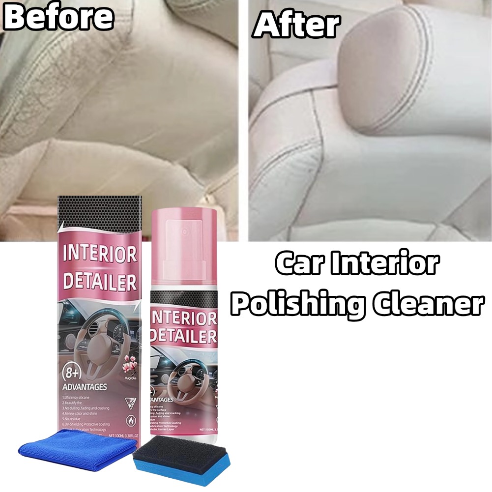 น้ำยาทำความสะอาดภายในรถยนต์ 10 - Leather Cleaner Interior บทวิจารณ์และราคา
