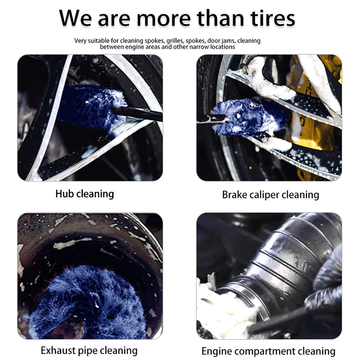 แปรงทำความสะอาดล้อแม็กซ์รถยนต์ - Wheel Cleaner Alloy บทวิจารณ์และราคา