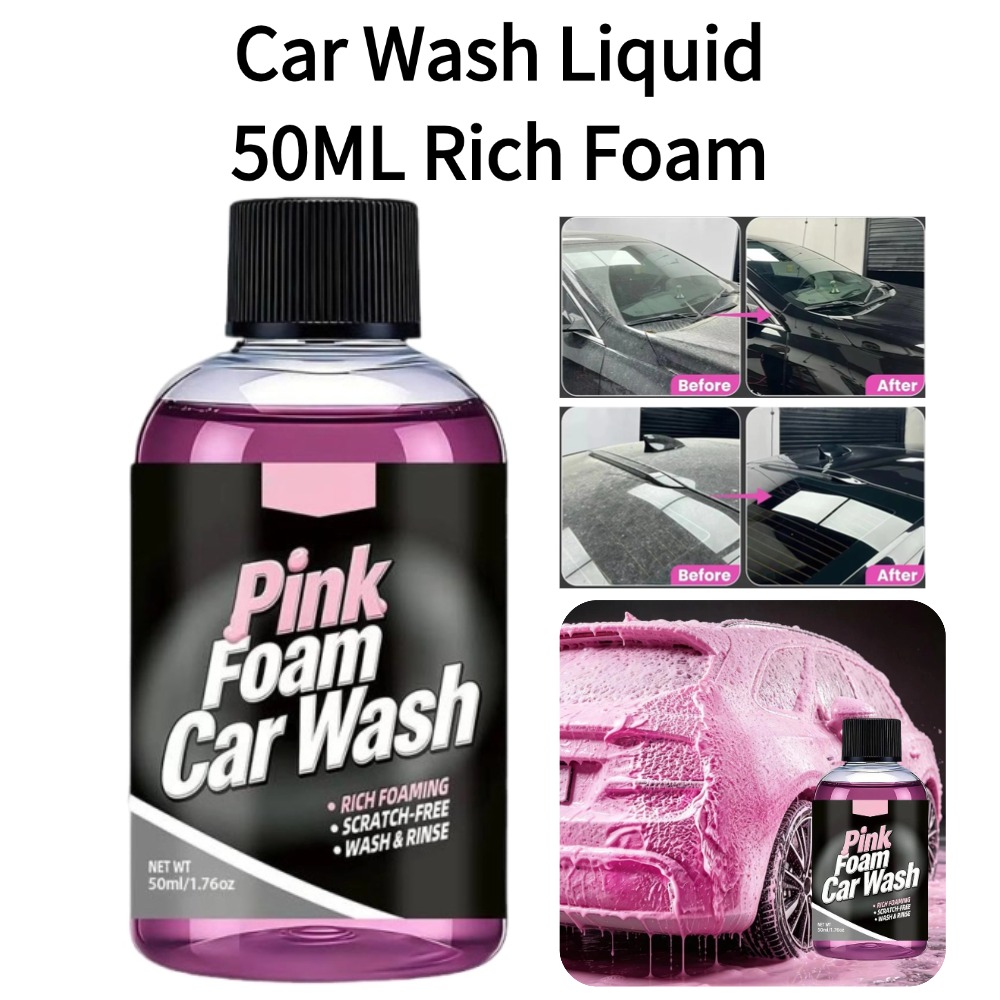 น้ำยาล้างรถแบบโฟม 50 มล. แชมพู - Microfiber Towel Detailing บทวิจารณ์และราคา