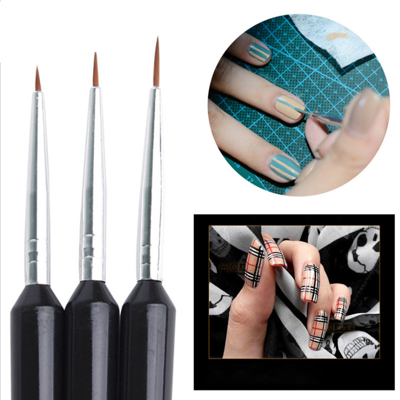 ชุดแปรงวาดลายเล็บแบบละเอียดพิเ - Detailing Brush Set บทวิจารณ์และราคา