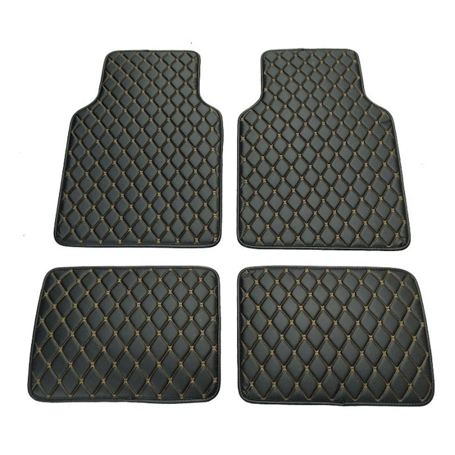 ชุดพรมปูพื้นรถยนต์หนัง PU สีดำ - Leather Cleaner Interior บทวิจารณ์และราคา