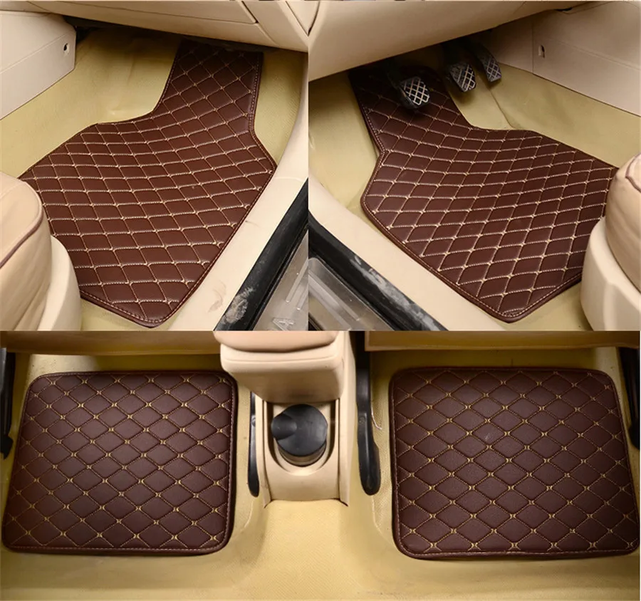 ชุดพรมปูพื้นรถยนต์หนัง PU สีดำ - Leather Cleaner Interior บทวิจารณ์และราคา
