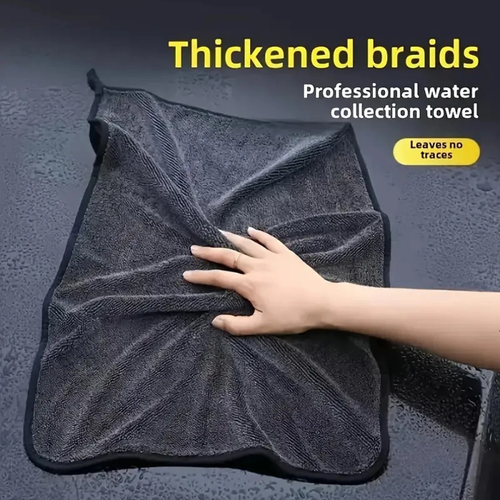 ผ้าไมโครไฟเบอร์สำหรับรถยนต์สีเ - Microfiber Towel Detailing บทวิจารณ์และราคา