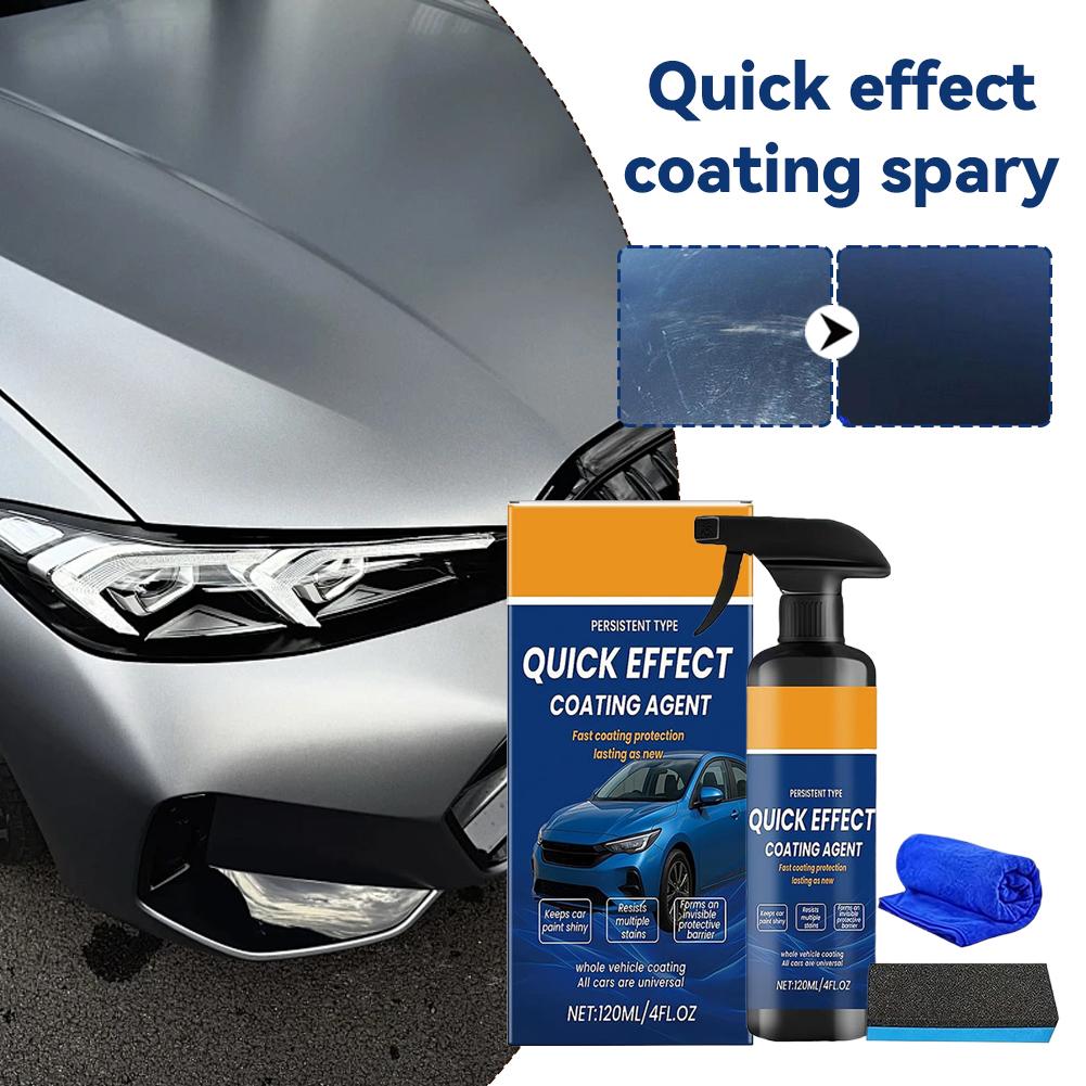 สเปรย์เคลือบสีรถยนต์ แว็กซ์เซร - Car Wax Ceramic Coating บทวิจารณ์และราคา