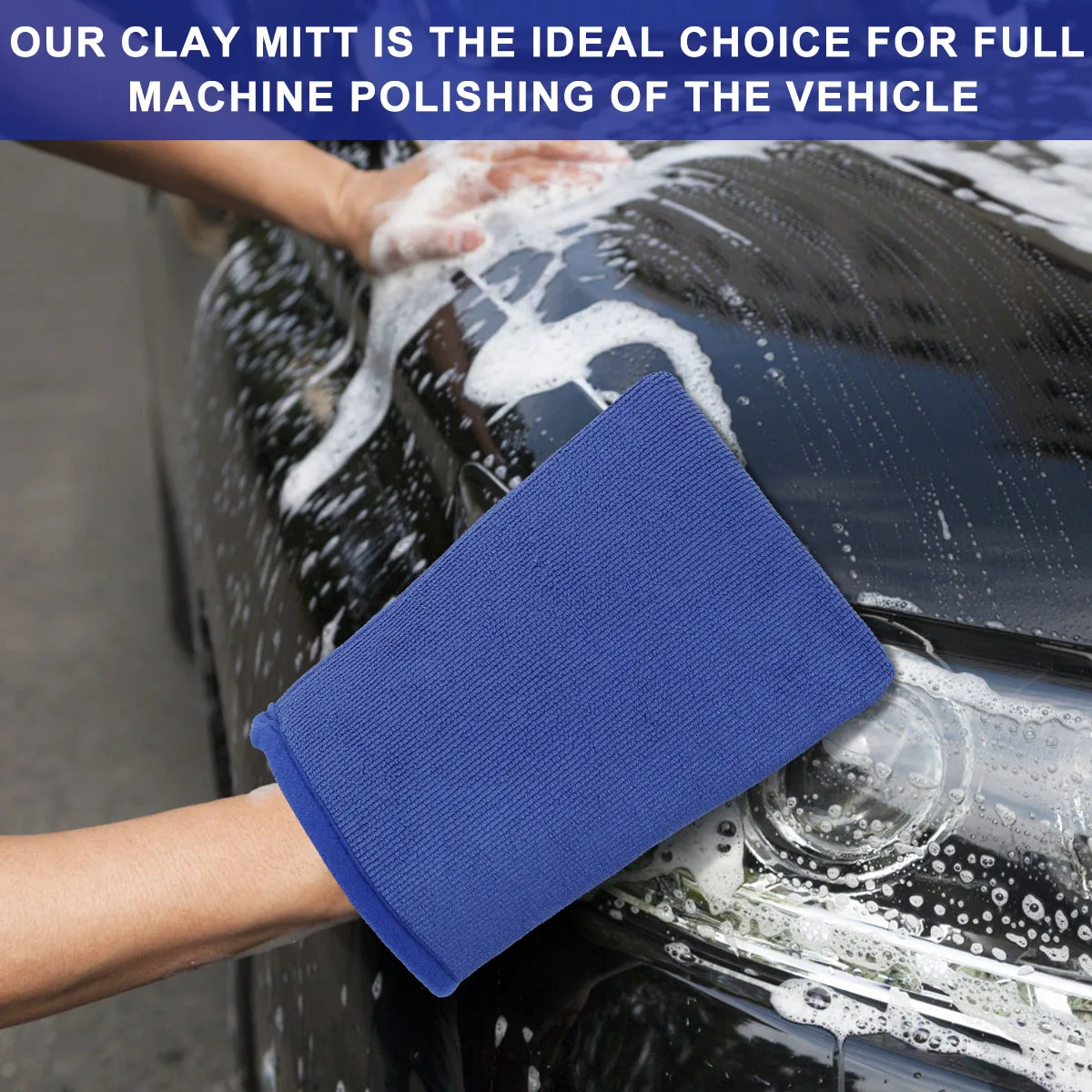 ถุงมือล้างรถแบบดินเหนียว ผ้าทำ - Clay Bar Lubricant บทวิจารณ์และราคา