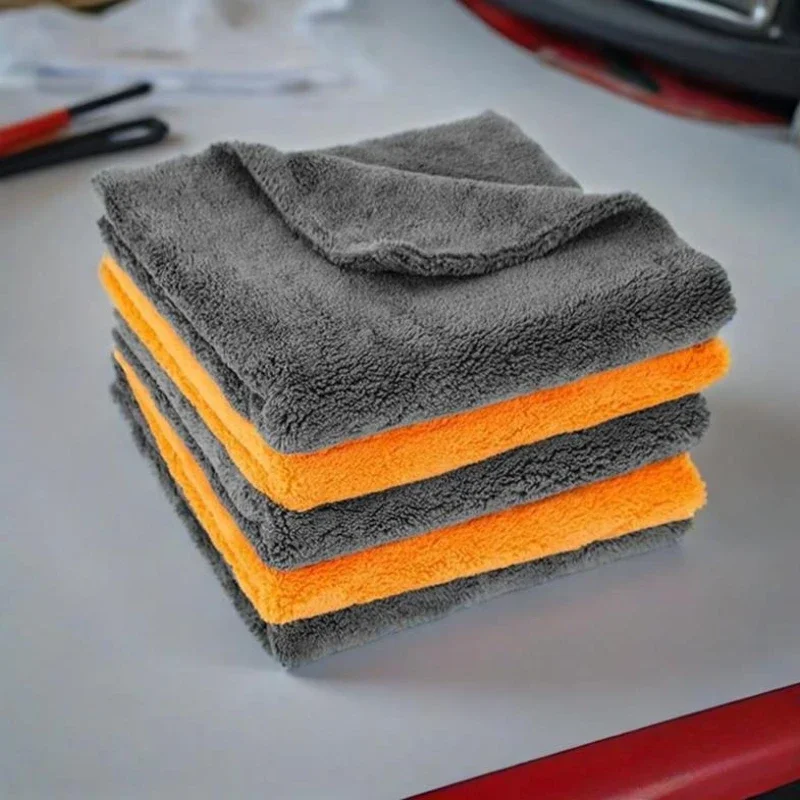 ผ้าเช็ดรถไมโครไฟเบอร์แบบหนา 30 - Microfiber Towel Detailing บทวิจารณ์และราคา