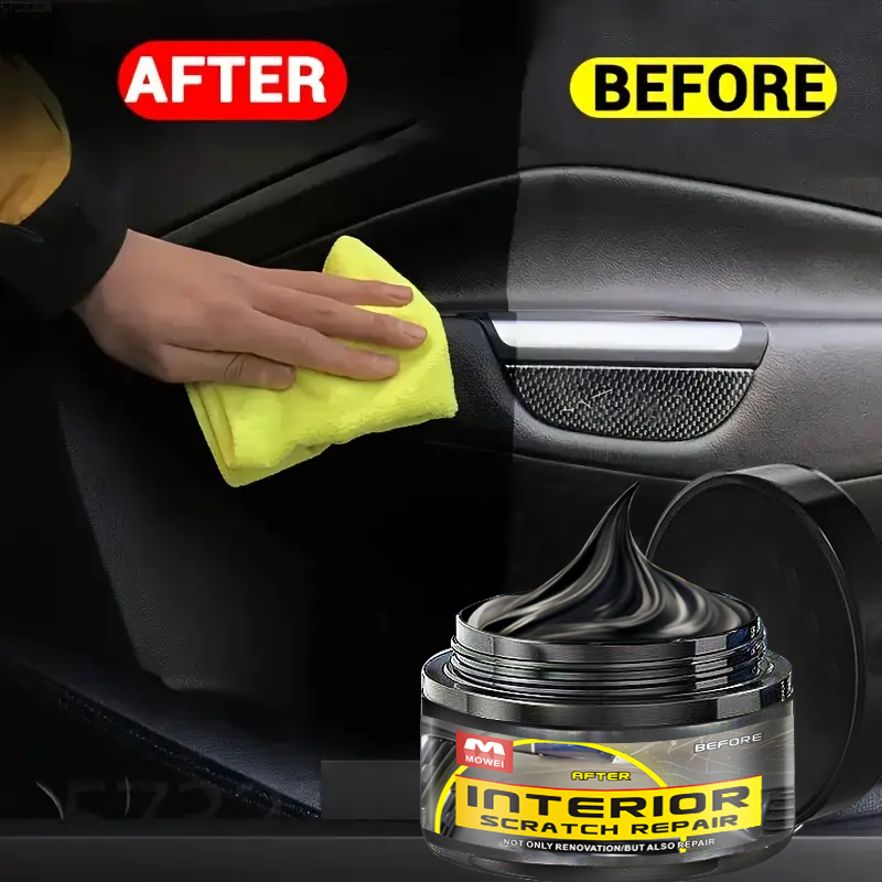น้ำยาขัดลบรอยขีดข่วนภายในรถยนต - Trim Restorer Plastic บทวิจารณ์และราคา