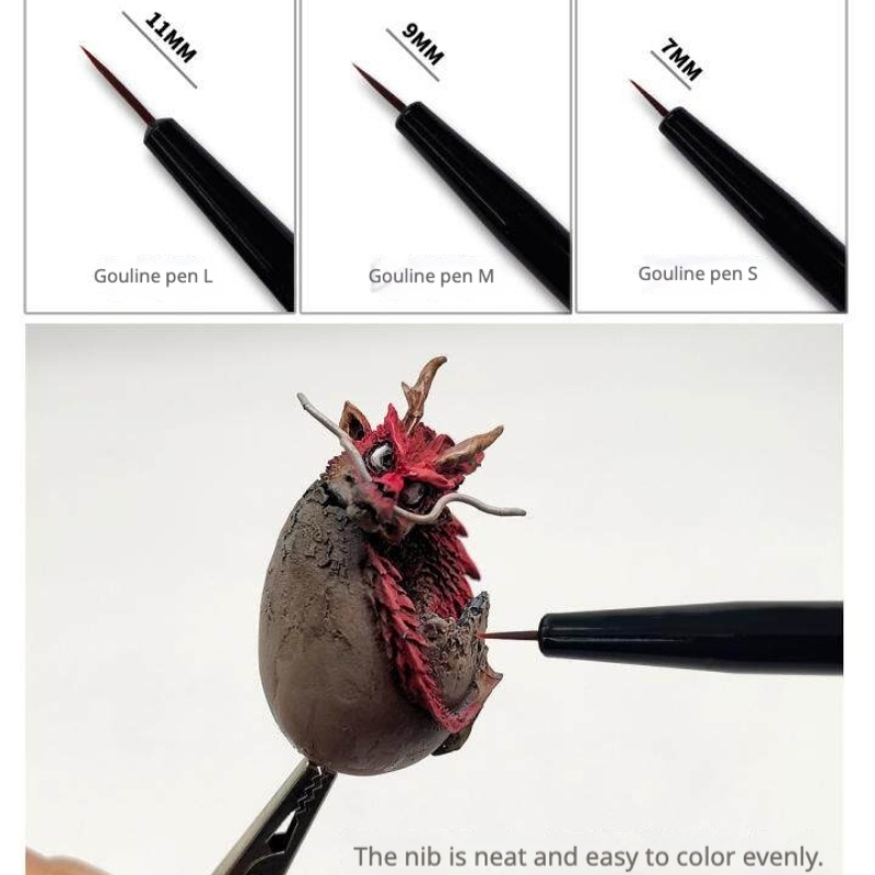 MSWZ MS-063 3-IN-1 ชุดแปรงทาสี - Detailing Brush Set บทวิจารณ์และราคา