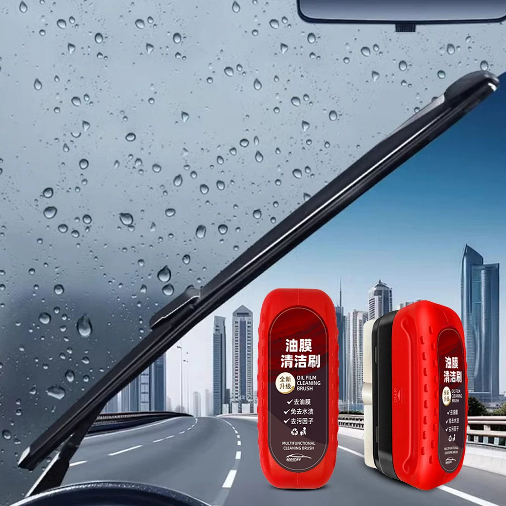 กระจกรถยนต์น้ํามันฟิล์มRemover - Car Cleaning Brush บทวิจารณ์และราคา