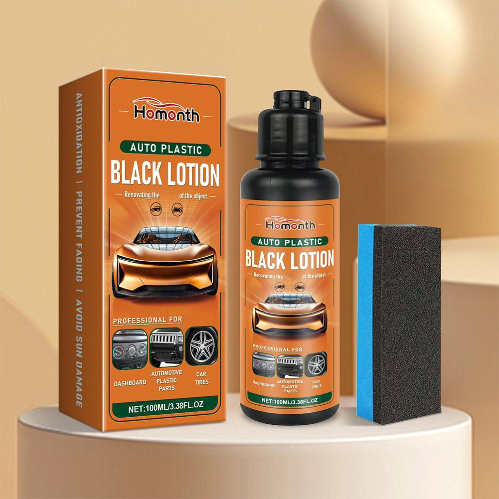 น้ำยาเคลือบสีดำสำหรับพลาสติก 1 - Trim Restorer Plastic บทวิจารณ์และราคา